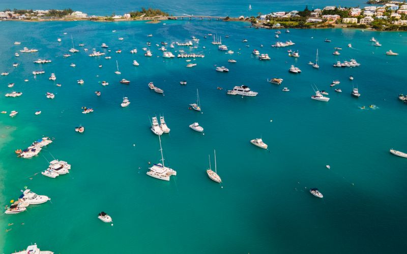 Boats on Bermuda waters — illustrative, not a photograph of this event