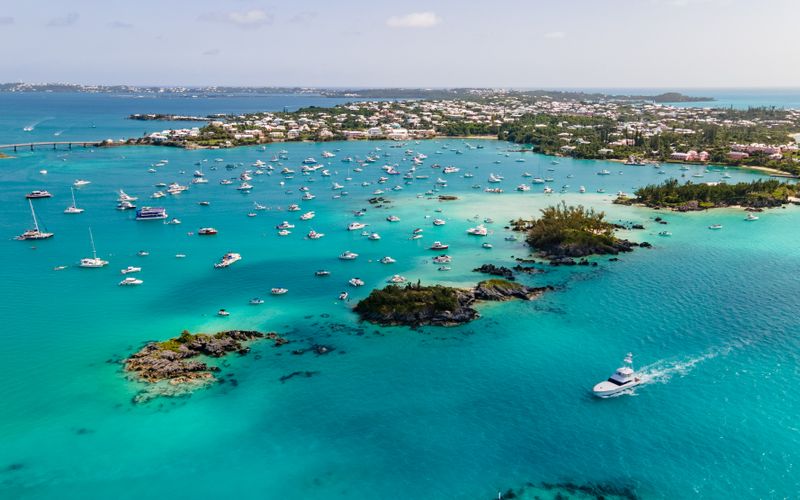 Bermuda harbour scenery — illustrative, not a photograph of this event